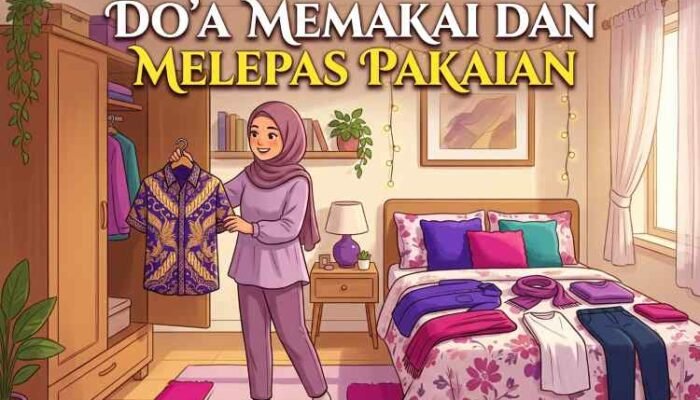 Bacaan Doa Memakai dan Melepas Pakaian Lengkap serta Artinya