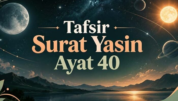 Surat Yasin Ayat 40: Tafsir dan Rahasia Alam Semesta